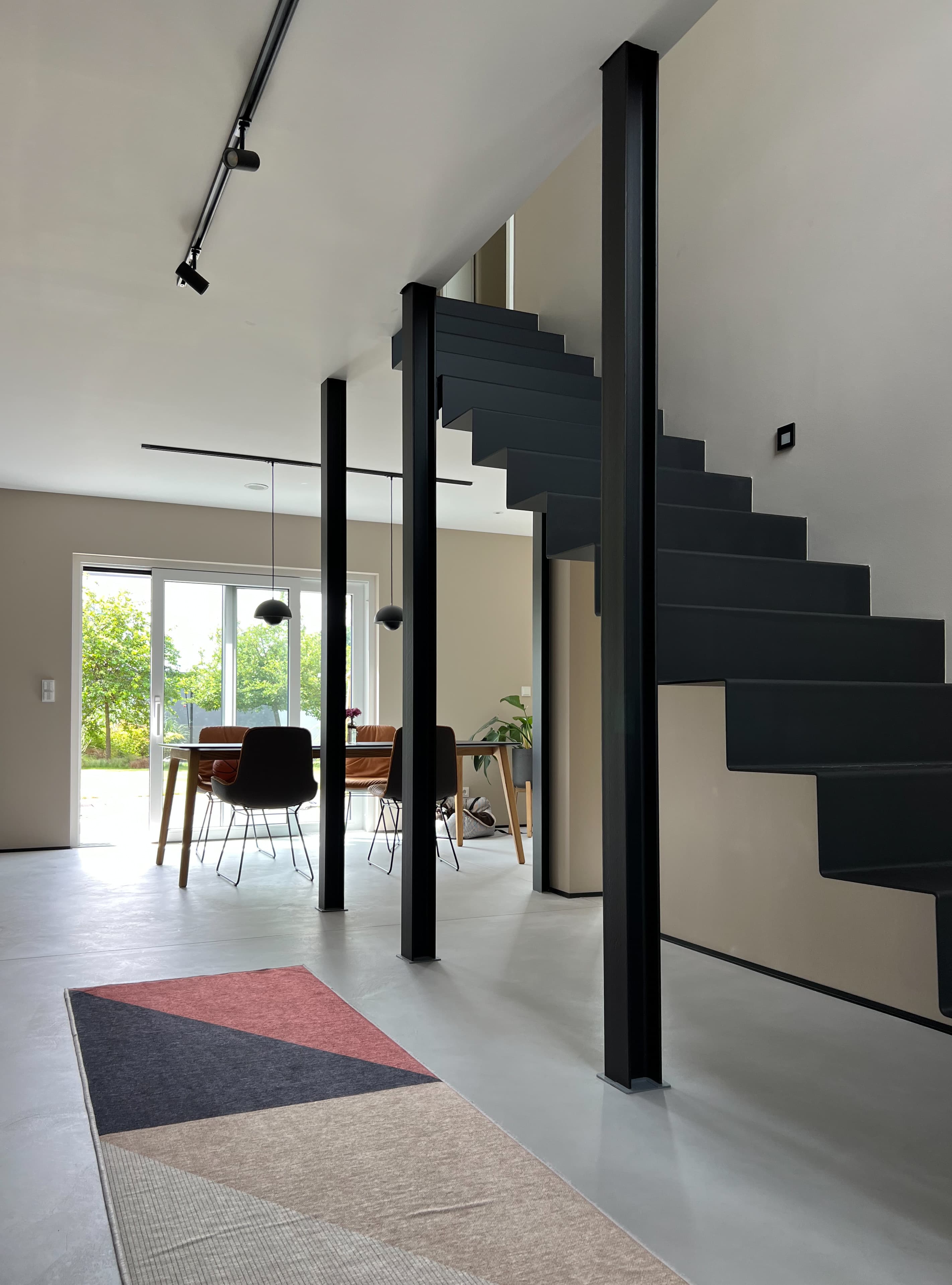 Treppe und Raum
